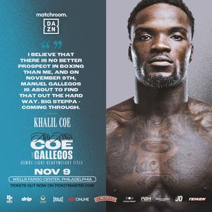 Image post by @MatchroomBoxing on Twitter