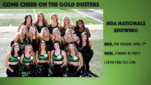 Image post by @charlotte49ersgolddusters on Instagram