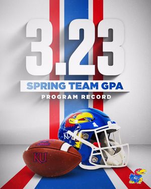 Image post by @KU_Football on Twitter