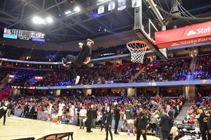 Image post by @CavsEntertainmentTeams on Facebook