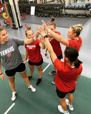 Image post by @badgerwtennis on Instagram