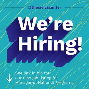 Image post by @thecivicscenter on Instagram