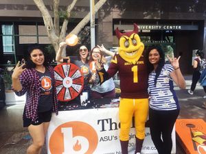 Image post by @blazeradioasu on Facebook