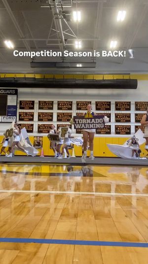 Video post by @butlertornadocheer on Facebook