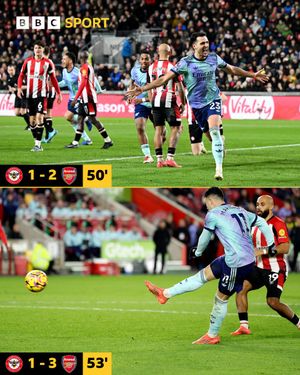 Image post by @BBCSport on Twitter