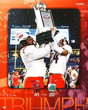 Image post by @HokiesFB on Twitter