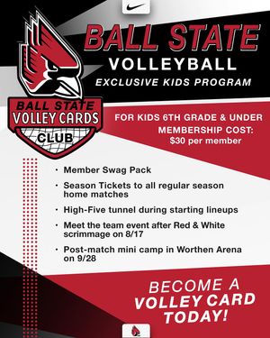 Image post by @ballstatewvb on Instagram