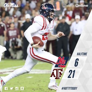 Image post by @olemissfb on Instagram