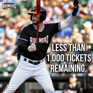 Image post by @boomersbaseball on Instagram
