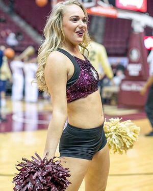 Image post by @fsugoldengirls on Instagram
