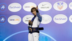Image post by @USAWrestling on Twitter