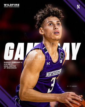 Image post by @NUMensBball on Twitter