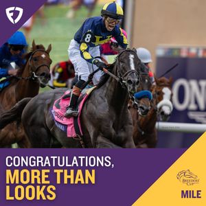 Image post by @FanDuel_Racing on Twitter