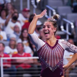 Image post by @ou_wgymnastics on Instagram