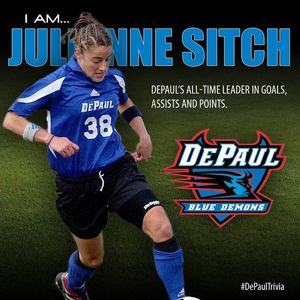 Image post by @DePaulBlueDemons on Facebook