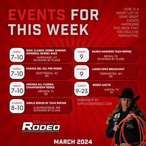 Image post by @womensrodeo on Instagram