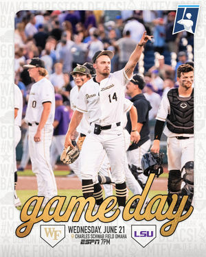 Image post by @wakebaseball on Instagram