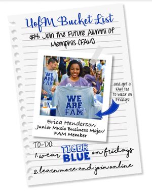 Image post by @memphisalumni on Instagram