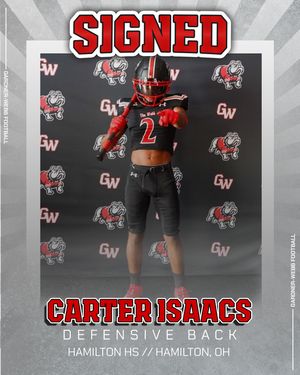 Image post by @gwufootball on Instagram