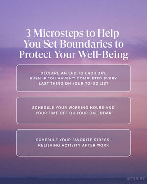 Image post by @thrive on Instagram