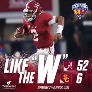Image post by @alabamafbl on Instagram