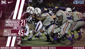 Image post by @morehousefootball on Instagram