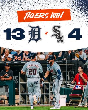 Image post by @tigers on Twitter
