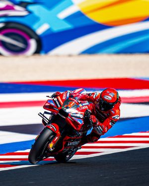 Image post by @ducati on Instagram