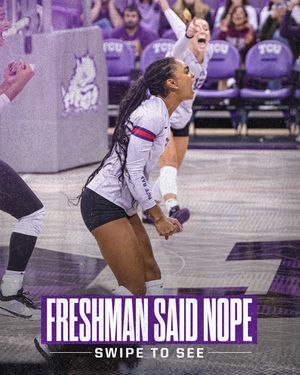 Image post by @tcuvolleyball on Instagram