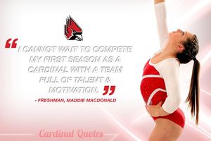 Image post by @ballstategym on Instagram