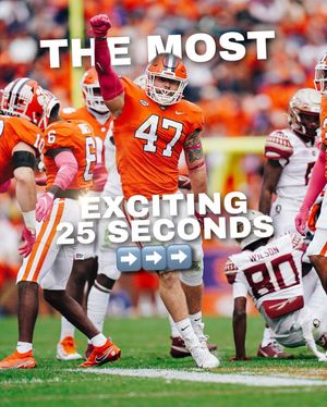 Image post by @clemsonfb on Instagram
