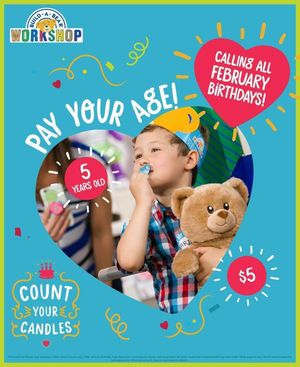 Image post by @buildabear on Instagram