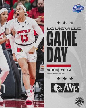 Image post by @LouisvilleWBB on Twitter
