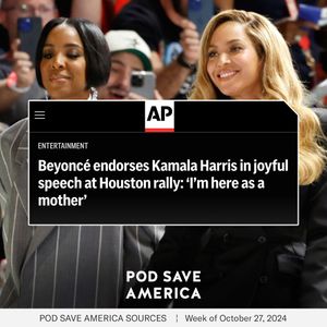 Image post by @podsaveamerica on Instagram