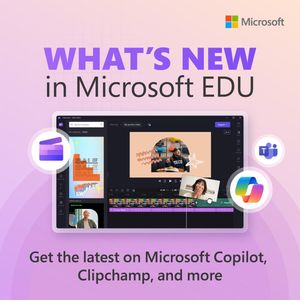 Image post by @MicrosoftEDU on Twitter
