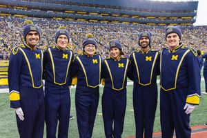 Image post by @umichband on Facebook