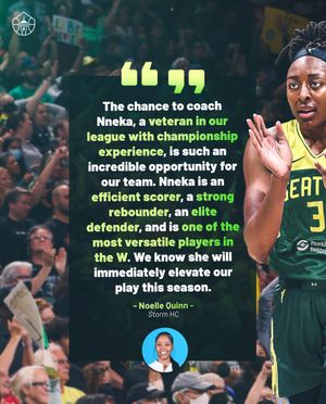 Image post by @seattlestorm on Instagram