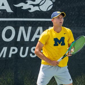 Image post by @umichmtennis on Instagram