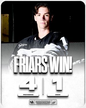 Image post by @FriarsHockey on Twitter
