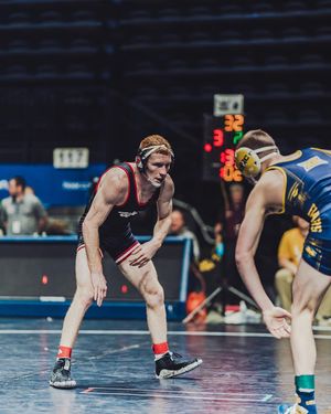Image post by @gwuwrestling on Instagram