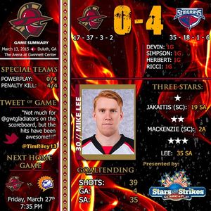 Image post by @atlgladiators on Instagram