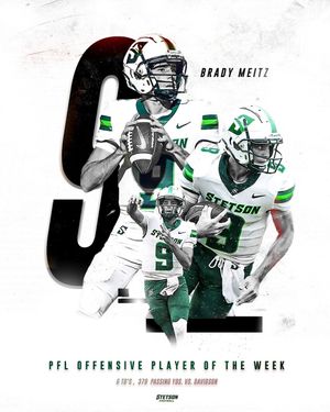 Image post by @stetsonfootball on Instagram
