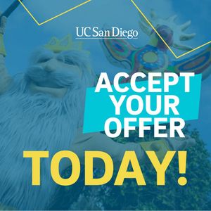 Image post by @ucsdadmissions on Instagram