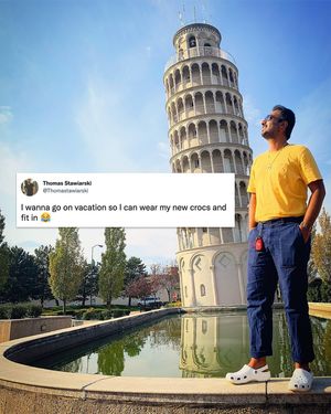 Image post by @crocs on Instagram