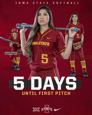 Image post by @iowastatesoftball on Instagram