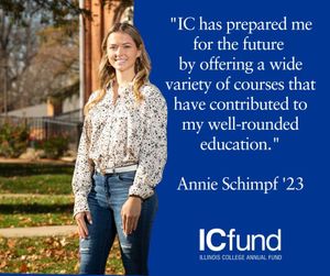 Image post by @IllinoisCollegeAlumni on Facebook
