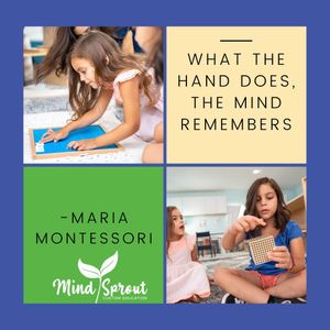 Image post by @mindsproutmontessori on Instagram