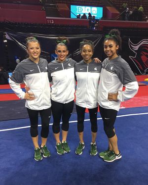 Image post by @msu_gymnastics on Instagram