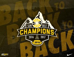 Image post by @appstate_fb on Instagram