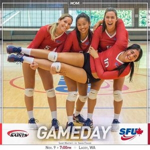 Image post by @sfu_volleyball on Instagram